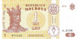 Moldova 1 Leu 2006 p.8g